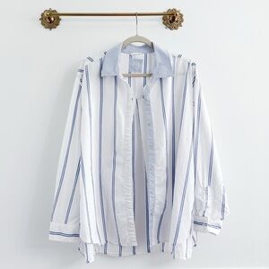 Aerie Good Day Button Down Shirt Large